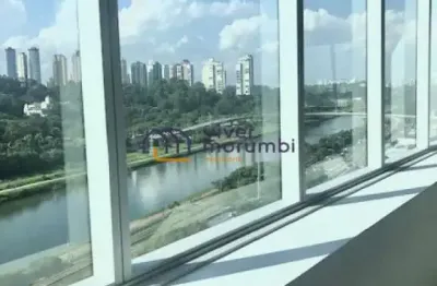 Sala comercial 127m², 2 banheiros, 5 vagas no completo nações 17007