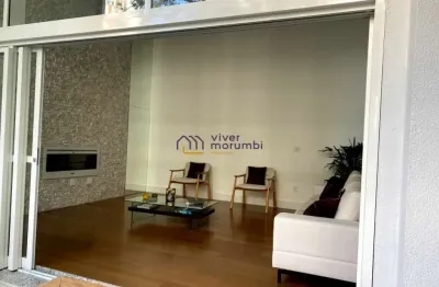 Lindo e sofisticado apartamento com pé direito duplo -