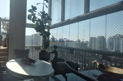 Cobertura duplex assobradada com  pé direito duplo no  brooklin prédio semi novo aceita permuta.