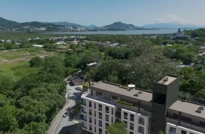 Cobertura para venda em florianópolis, cacupé, 2 dormitórios, 2 suítes, 3 banheiros, 2 vagas