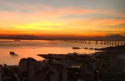 Open house vende sala na torre niteroi shopping, vista espetacular