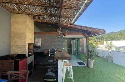 Open house vende- cobertura duplex com 2 quartos em itaipu