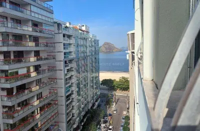 Open house vende apartamento 3 quartos em icaraí, frente, quadra da praia, com vista lateral e vaga