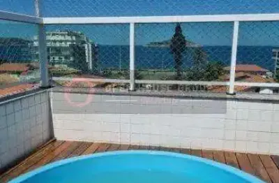 Open house vende cobertura linear,com 2 suítes,vista para o mar,no cond residencial  piratininga