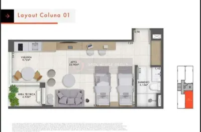 Open house vende loft em icaraí (entre r. gavião peixoto e av. roberto silveira)