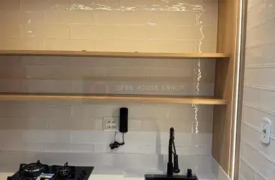 A open vende maravilhoso apartamento  de sala e quarto cozinha integrada totalmente reformado, lind