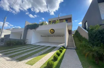 Casa para locação em bragança paulista, condomínio residencial portal de bragança, 4 dormitórios, 4 suítes, 6 banheiros, 6 vagas