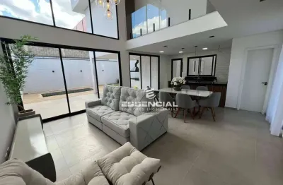 Casa com 3 dormitórios à venda, 180 m² por r$ 990.000,00 - reserva central parque - botucatu/sp