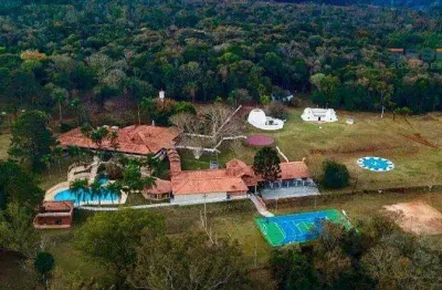 Sítio com 8 dormitórios à venda, 145200 m² por r$ 7.000.000,00 - zona rural - botucatu/sp