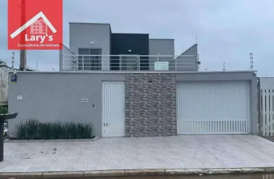 Casa com 4 dormitórios à venda, 240 m² por r$ 970.000,00 - estância balneária maria helena novaes - peruíbe/sp