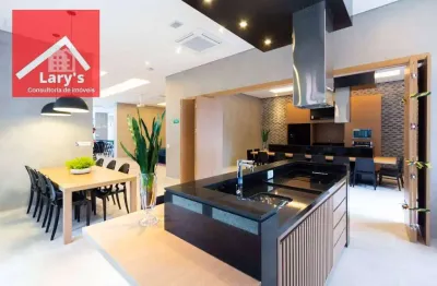 Apartamento com 1 dormitório à venda, 50 m² por r$ 850.000,00 - moema - são paulo/sp