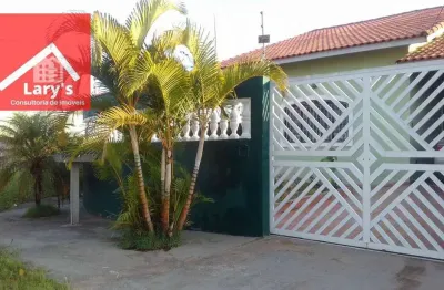 Casa com 3 dormitórios à venda, 125 m² por r$ 424.000,00 - balneário são joão batista ii - peruíbe/sp