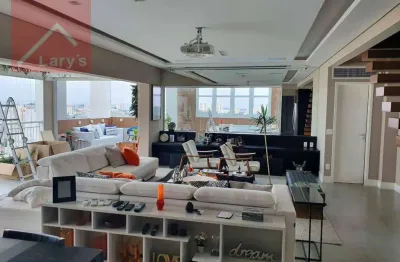 Cobertura com 3 dormitórios à venda, 310 m² por r$ 4.800.000,00 - vila alexandria - são paulo/sp