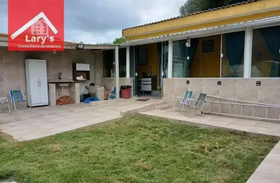 Edícula com 1 dormitório à venda, 62 m² por r$ 150.000,00 - estância santa izabel - peruíbe/sp