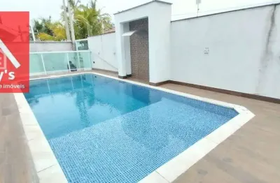 Casa com 3 dormitórios para alugar, 200 m² por r$ 2.500,00/dia - parque turístico - peruíbe/sp