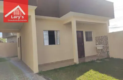 Casa com 2 dormitórios à venda, 70 m² por r$ 255.000,00 - est dos eucaliptos - peruíbe/sp