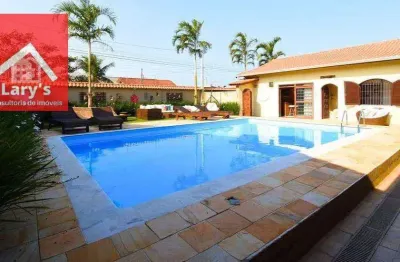 Casa com 5 dormitórios à venda, 176 m² por r$ 950.000,00 - parque turístico - peruíbe/sp