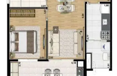 Apartamento com 1 dormitório à venda, 52 m² por r$ 525.000,00 - vila alexandria - são paulo/sp