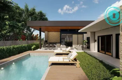 Lançamento de casa térrea com 3 suites em condominio fechado  - itatiba -sp