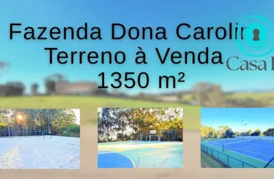 Terreno à venda, 1350 m² por r$ 800.000,00 - fazenda dona carolina - itatiba/sp