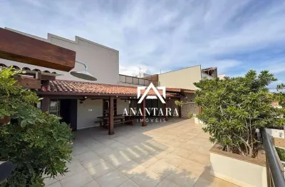 Cobertura com 4 suítes à venda, 430 m² por r$ 4.500.000 - recreio dos bandeirantes - rio de janeiro/rj