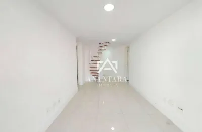 Cobertura com 2 quartos à venda, 138 m² por r$ 550.000 - freguesia de jacarepaguá - rio de janeiro/rj