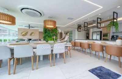 Luxuoso apartamento à venda em riviera de são lourenço bertioga sp - 5 dorms, frente para o mar.