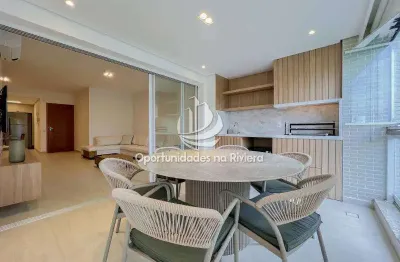 Apartamento à venda 148m², 4 suítes., em riviera de são lourenço. bertioga sp