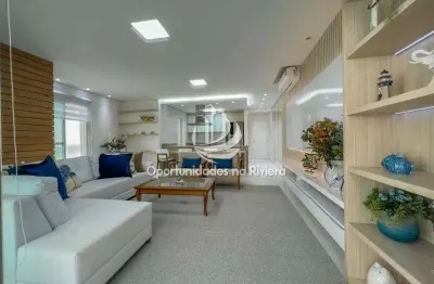 Cobertura a venda, novíssima, 3 suítes, lavabo, em riviera de são lourenço, bertioga - sp