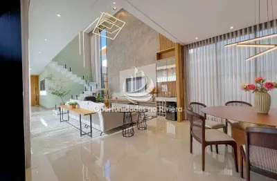 Casa a venda - alto padrão, 5 suítes, em riviera de são lourenço - bertioga - sp