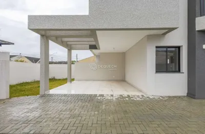 Casa em condomínio fechado com 3 quartos à venda na rua benjamin mion, santa felicidade, curitiba, 126 m2 por r$ 770.000