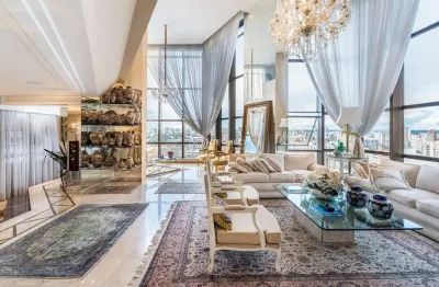 Apartamento com 4 quartos à venda na rua francisco rocha, 93, batel, curitiba, 412 m2 por r$ 4.499.000
