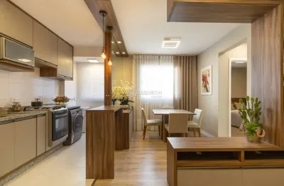 Apartamento com 2 quartos à venda na rua josé kleina, 1500, lamenha pequena, almirante tamandaré, 52 m2 por r$ 299.070