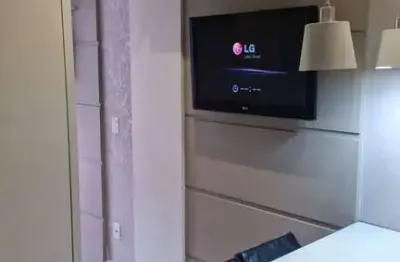 Apartamento studio mobiliado com 1 vaga locacão ou venda granja viana