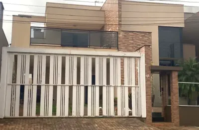 Sobrado condomínio alto padrão - semi-mobiliado - 288m²