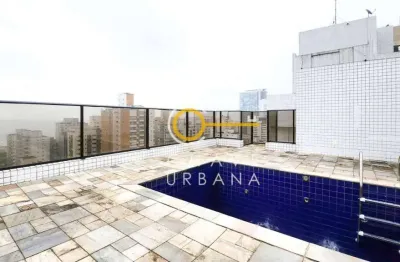 Cobertura com 3 dormitórios à venda, 245 m² por r$ 3.150.000,00 - gonzaga - santos/sp