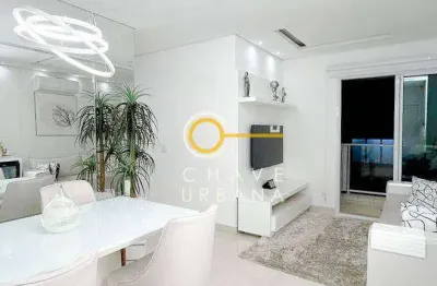 Apartamento com 1 dormitório à venda, 55 m² por r$ 730.000,00 - pompéia - santos/sp