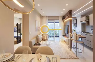 Apartamento com 2 dormitórios à venda, 63 m² por r$ 695.000,00 - marapé - santos/sp