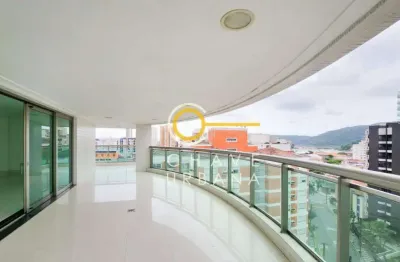 Apartamento com 4 dormitórios à venda, 488 m² por r$ 9.050.000,00 - ponta da praia - santos/sp