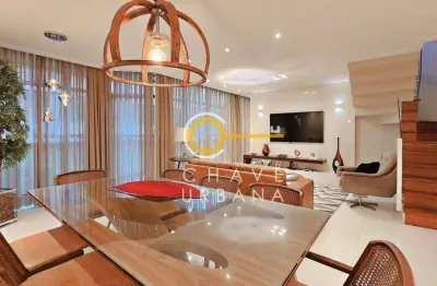 Apartamento com 3 dormitórios, 180 m² - venda por r$ 1.650.000,00 ou aluguel por r$ 17.000,20/mês - boqueirão - santos/sp