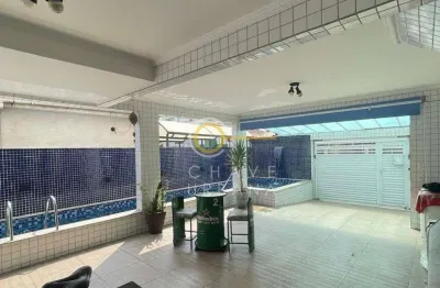 Casa com 3 dormitórios à venda, 160 m² por r$ 1.500.000,00 - estuário - santos/sp