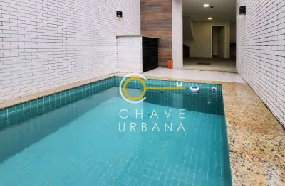 Casa com 2 dormitórios à venda, 100 m² por r$ 810.000,00 - campo grande - santos/sp
