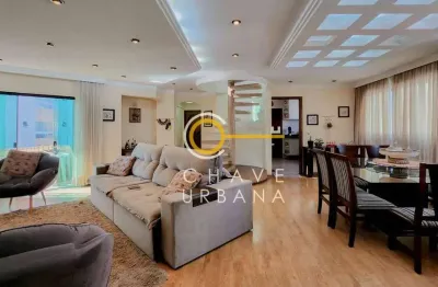 Cobertura com 3 dormitórios à venda, 380 m² por r$ 1.150.000,00 - itararé - são vicente/sp