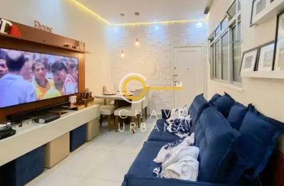 Apartamento à venda, 65 m² por r$ 480.000,00 - embaré - santos/sp