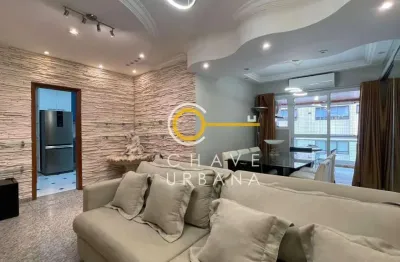 Apartamento à venda, 118 m² por r$ 1.460.000,00 - boqueirão - santos/sp
