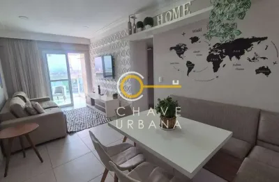 Apartamento com 2 dormitórios para alugar, 67 m² por r$ 4.900,02/mês - aparecida - santos/sp