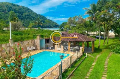 Casa com 5 dormitórios à venda, 1700 m² por r$ 3.195.000,00 - boracéia - são sebastião/sp