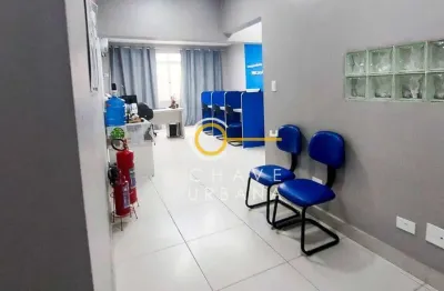 Sala à venda, 90 m² por r$ 270.000,00 - centro - santos/sp