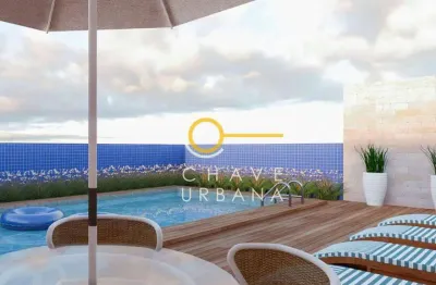 Apartamento com 1 dormitório à venda, 37 m² por r$ 401.000,00 - estuário - santos/sp