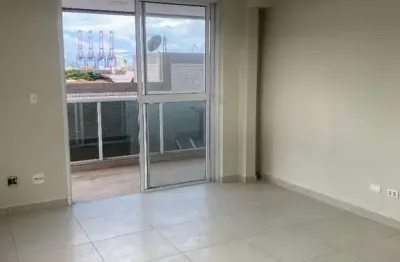 Conjunto para alugar, 85 m² por r$ 3.800,02/mês - aparecida - santos/sp